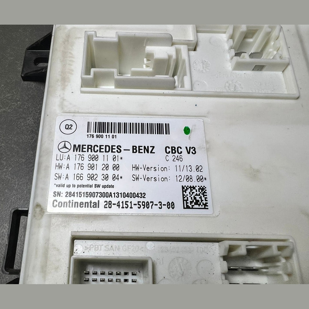 Mercedes-Benz W176 A-Class Front SAM Control Module Unit A176 9001101 OEM