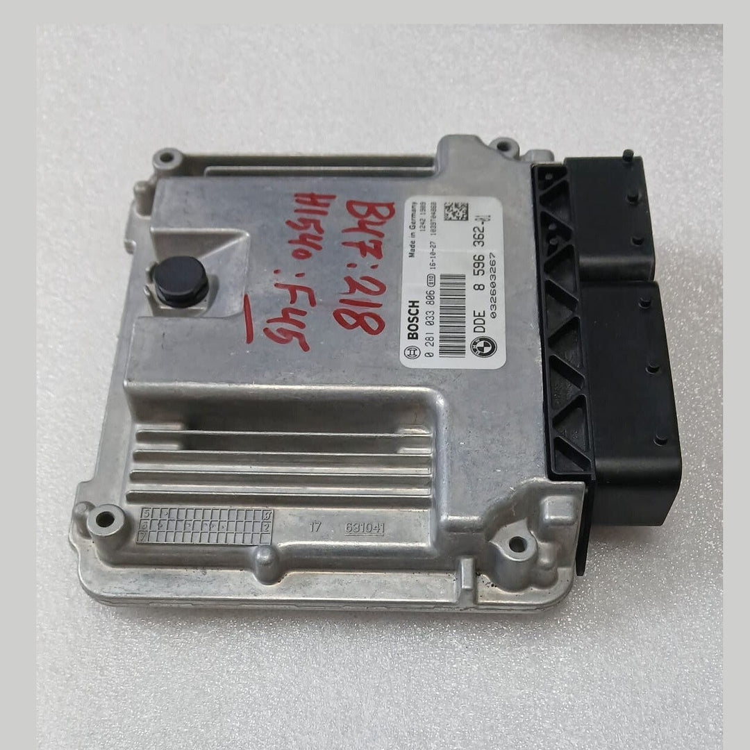 BMW 218d F45 2016 B47 ENGINE CONTROL UNIT ECU MODULE DDE 8596362
