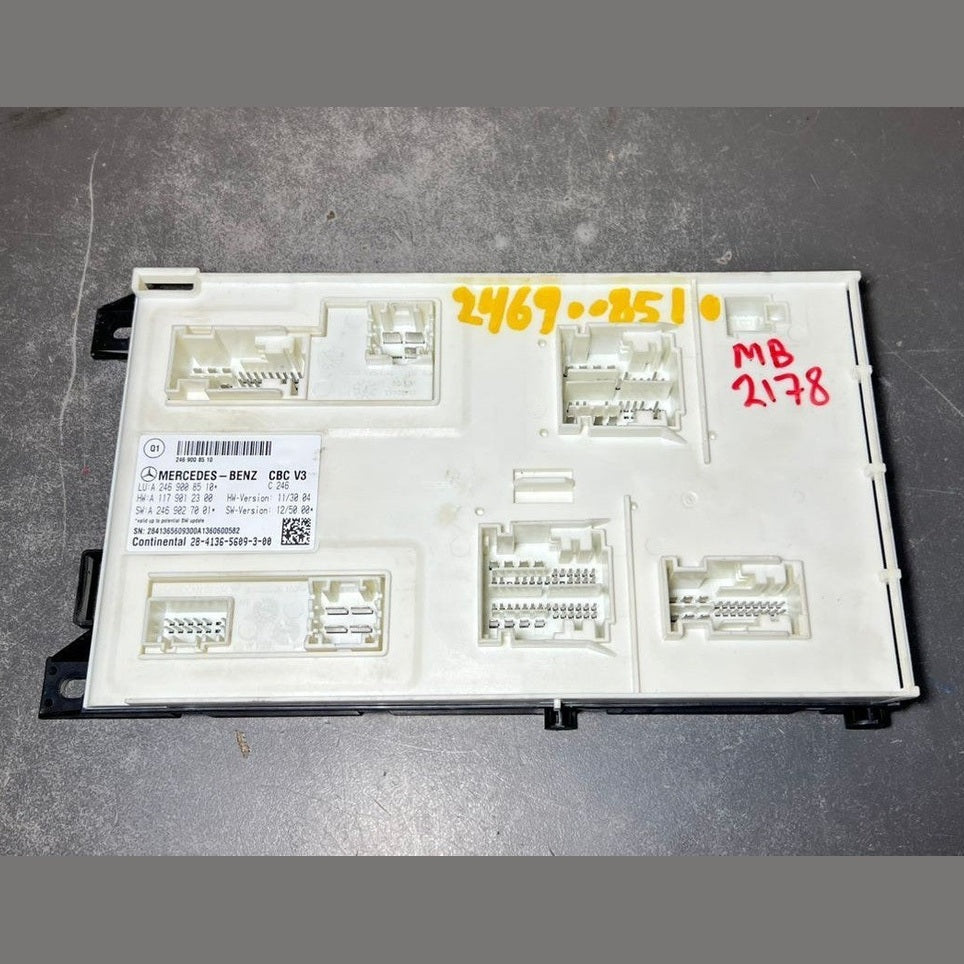 Mercedes W246 CLA B-Class Front SAM Body Control Module Unit A246 9008510 OEM