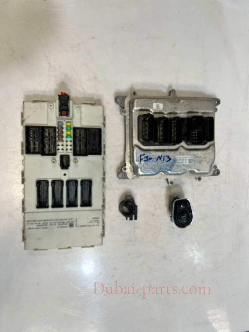 BMW N13 F30 Engine Control Unit ECU SET DME+FEM 8610484 OEM