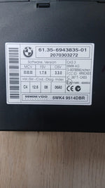قم بتحميل الصورة إلى عارض الصور، 2007 BMW E60 E91 N52 2.5L Engine ECU DME SET 7576297 OEM 525i 325i Control Unit