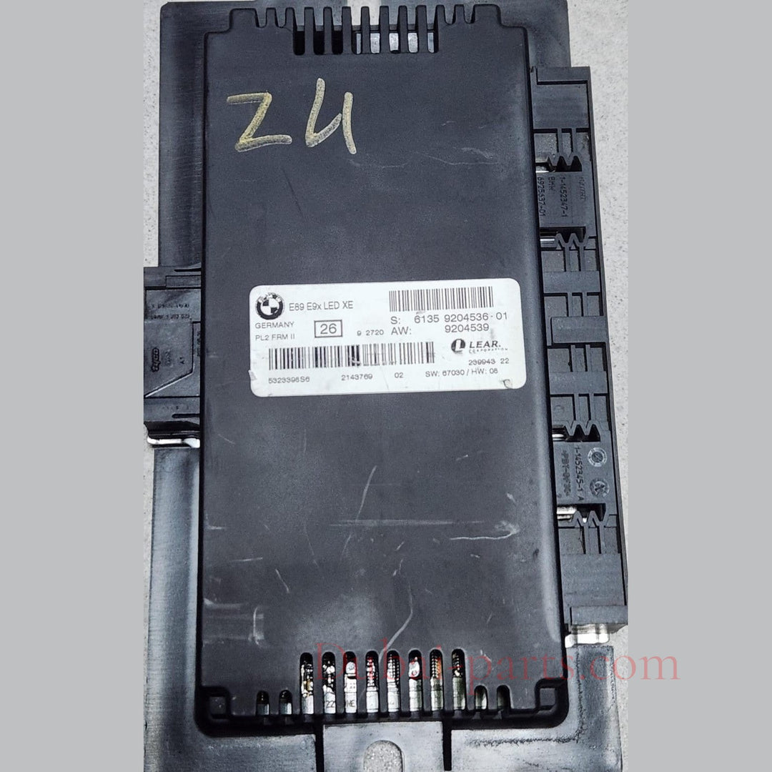 2009-2016 BMW Z4 Footwell Module 9204536 3 Series E90 E91 E92 E93 and Z4 E89 OEM