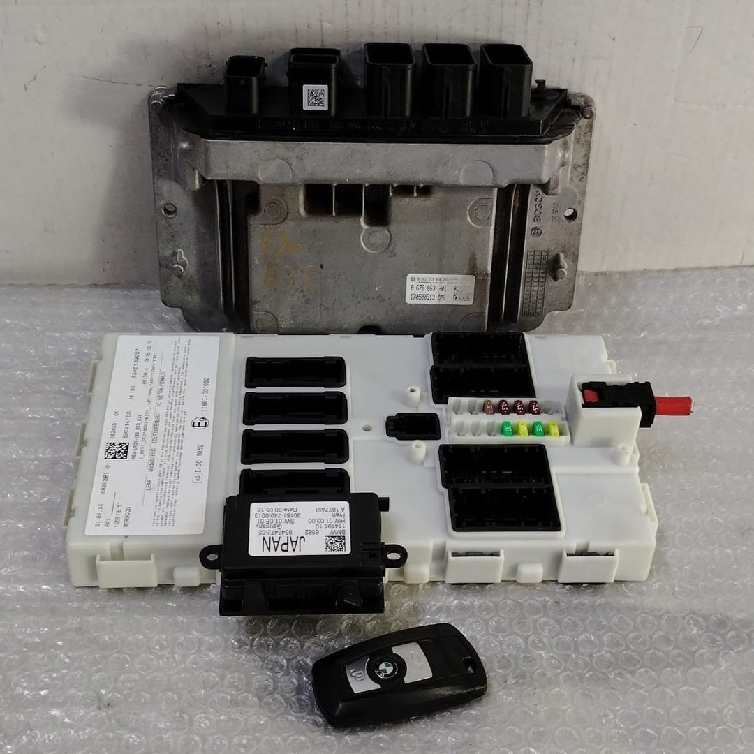 OEM BMW F30 F20 B38 Engine Control Module Unit ECU DME SET 8678863 BOSCH