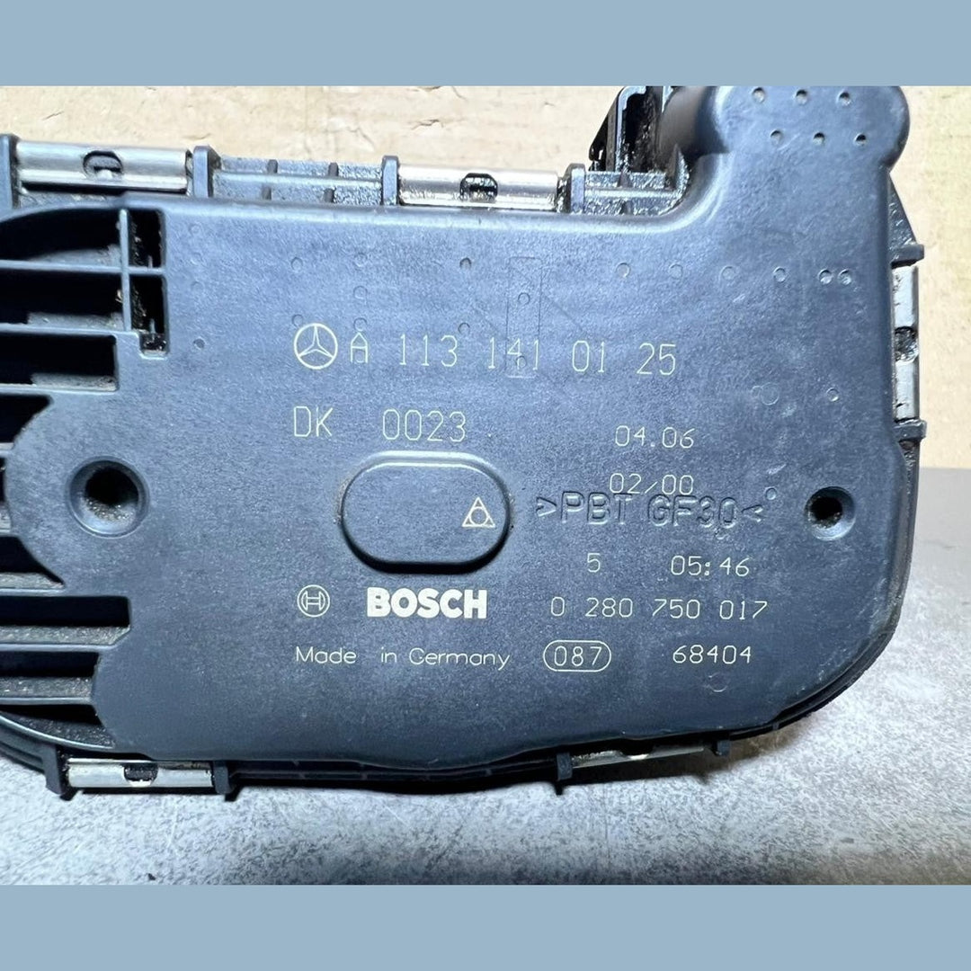 02-09 Mercedes-Benz W211 W220 E-Class OM113 Throttle Body Valve A113 1410125 OEM