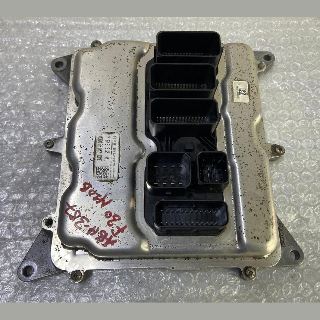 OEM BMW F30 N20B ENGINE CONTROL UNIT DME ECU SET 7643312 BOSCH