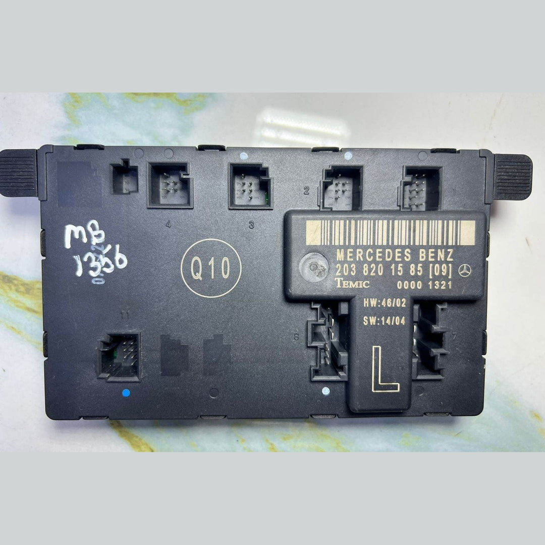 Genuine 02-07 Mercedes-Benz C230 Front Left Door Control Module 2038201585 W203 
