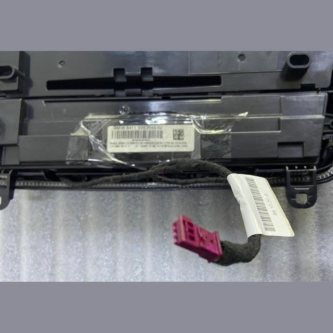 OEM BMW F20 F21 F30 Climate Control Unit A/C Air Conditioning Panel 9363545