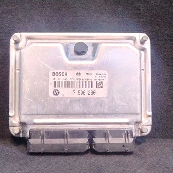 BMW 7 SERIES E65 E66 760i 760Li ENGINE CONTROL UNIT ECU ONLY - 7506280