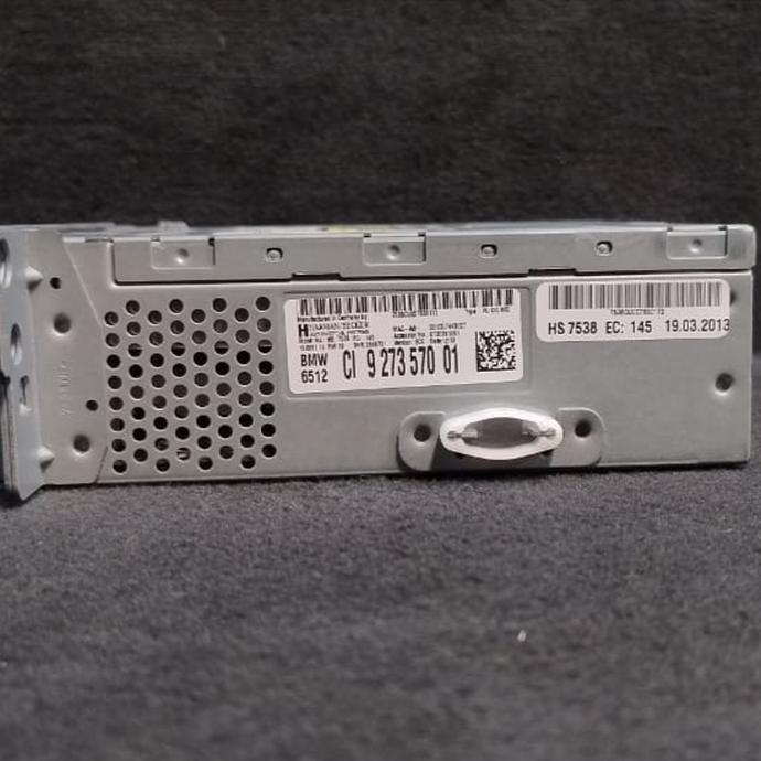 OEM BMW 5 F10 F11 HU CIC MID BUSINESS CD PLAYER SYSTEM CONTROLLER - 9273570