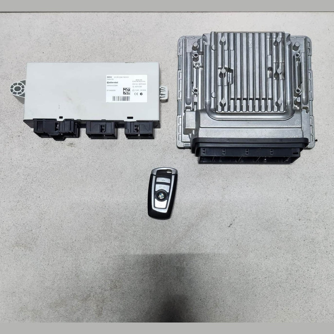 2007-2012 BMW F01 740i N54 RHD Engine Control Unit 7633038 ECU Set
