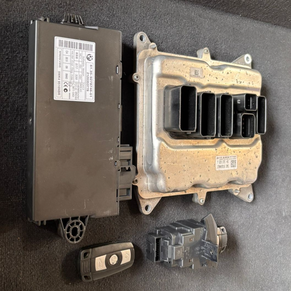 BMW X1 E84 Z4 E89 N20 ENGINE CONTROL ECU UNIT COMPLETE KIT DME - 7639375