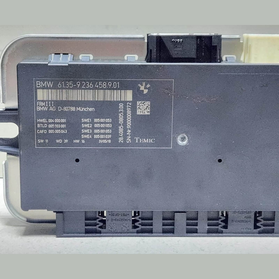 2010-2012 BMW 740i Footwell Light Control Module 9236458 7 Series F01 F02