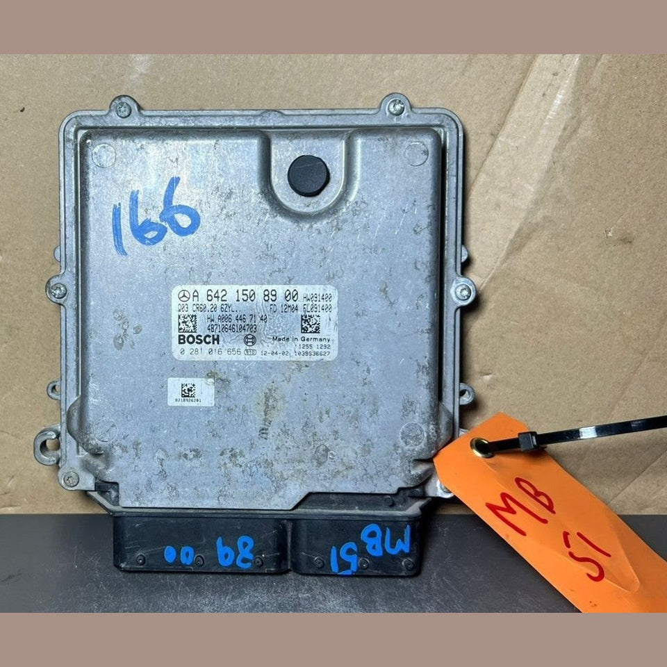 2012 Mercedes W166 GL ML GLE Engine Control Module Unit ECM ECU A642 1508900 OEM