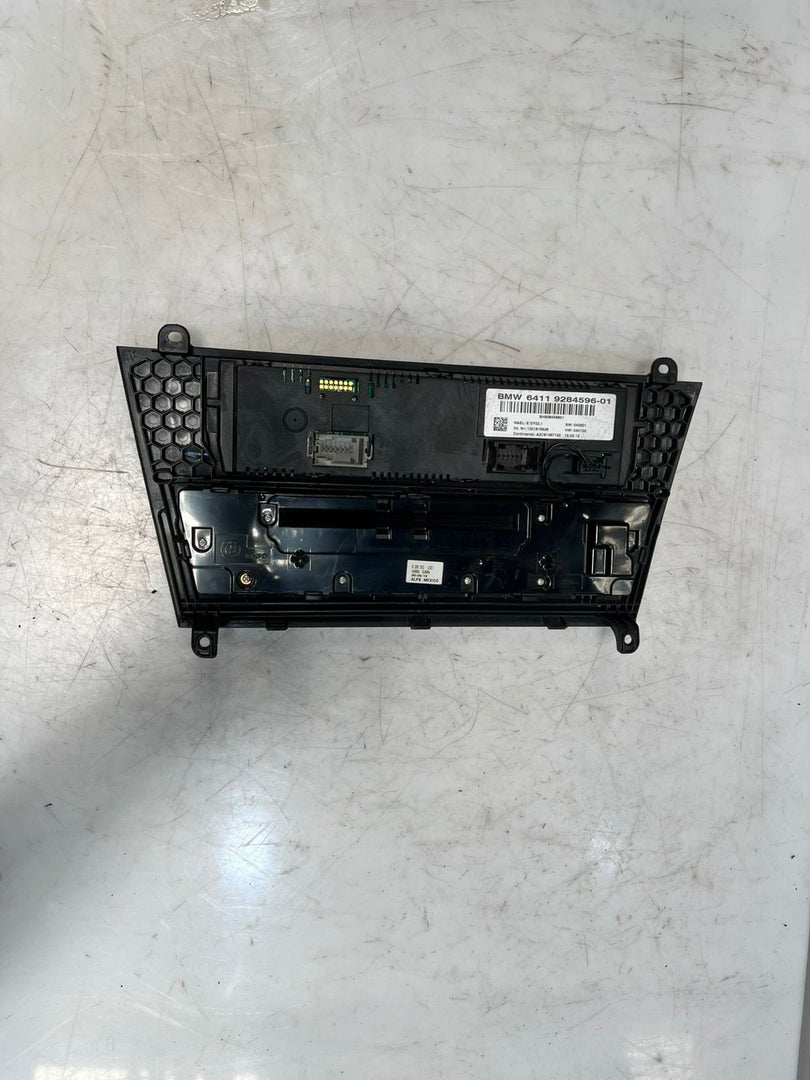 2010-2014 BMW X3 F25 X4 F26 Climate Control AUDIO Panel A/C 9284596 OEM