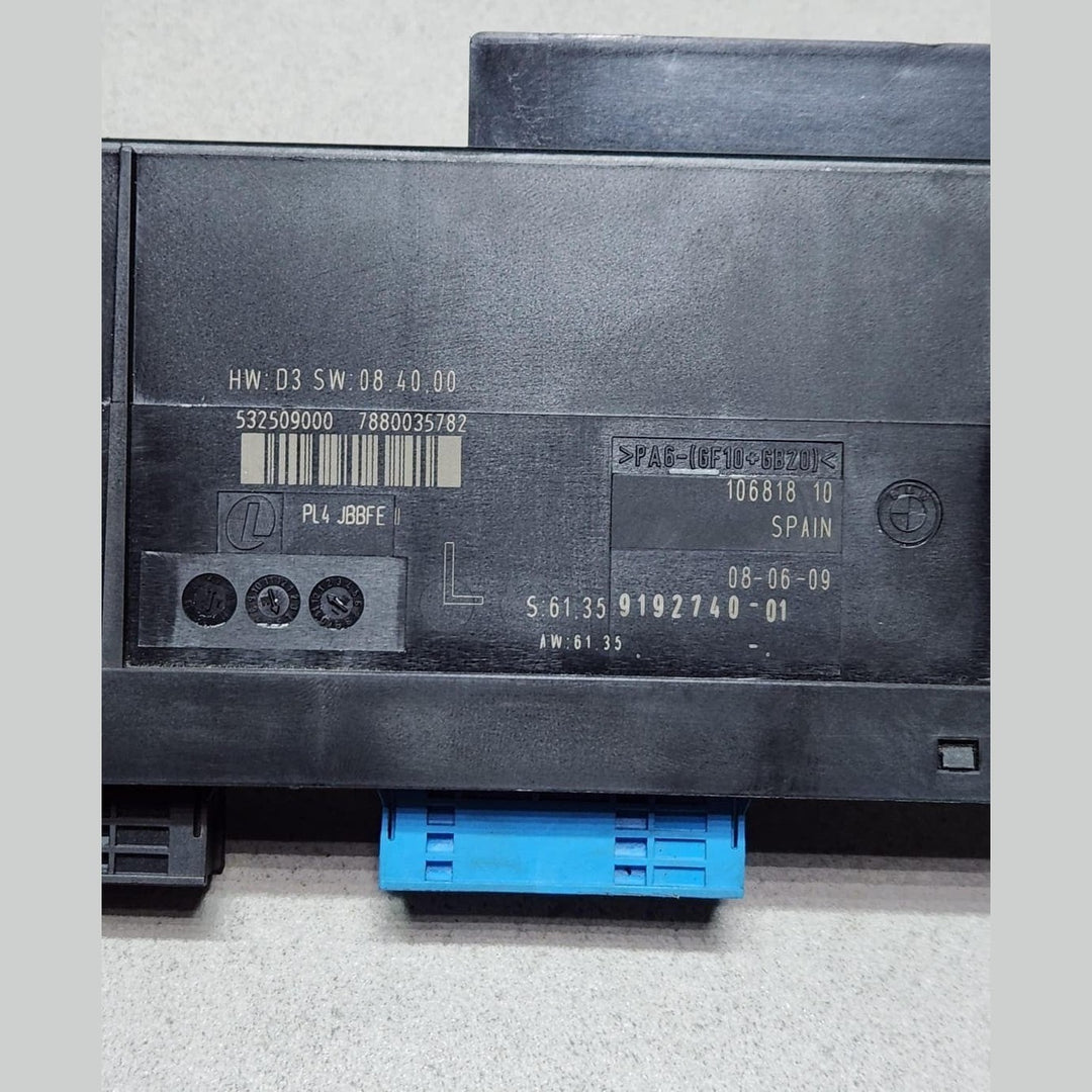 2007-2010 BMW X5 Body Control Module 9192740X5 E70 OEM