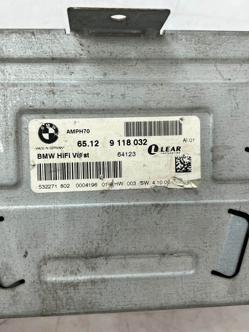 2003-2013 GENIUNE BMW X5 E70 HiFi Lear Audio Amplifier 9118032 OEM
