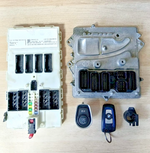 Bild in die Galerieansicht laden, BMW 435i F36 N55 3.0L DME ECU CAS Key Set OEM 7540686 2014