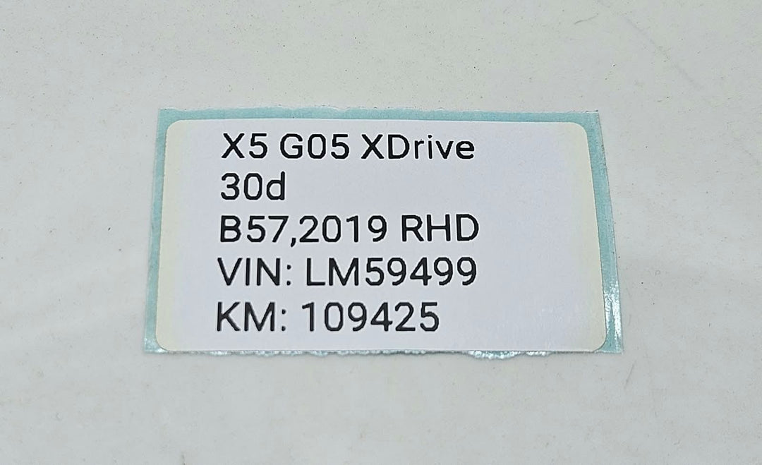 9859207-2019 BMW X5 G05 RHD Receiver Audio Module Amplifier OEM