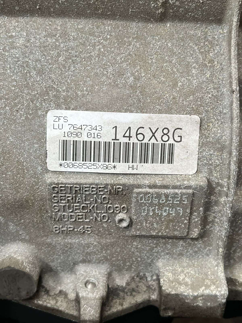 2012-18 BMW F30 320D N47 Automatic Gearbox Transmission 8HP45 OEM 7647343 DIESEL
