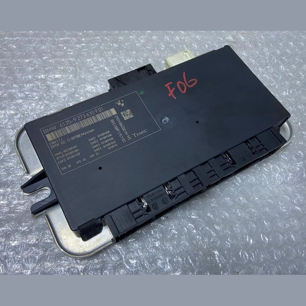 OEM BMW 650XI F06 FOOTWELL LIGHT COMPUTER CONTROL MODULE FRM III 9273630