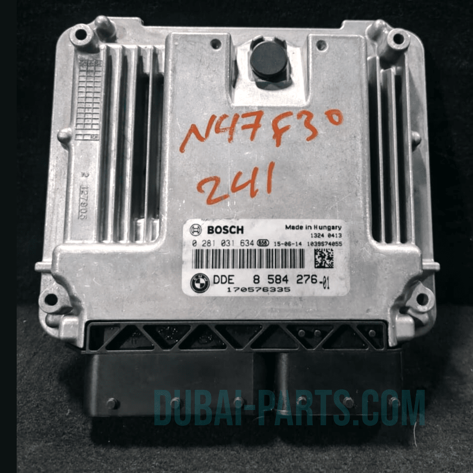 BMW AUTOMATIC F30 F31 320d N47N 163HP ENGINE CONTROL UNIT MODULE ONLY - 8584276