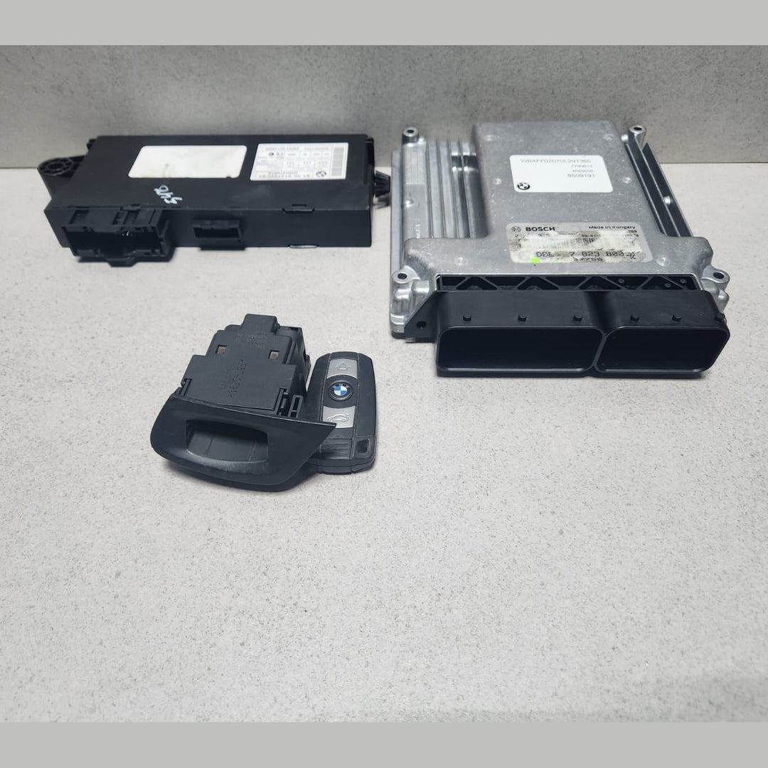 2009 BMW X5 Engine ECU 7823800 X5 E70 X6 3.0D Diesel ECU SET M57 D3 