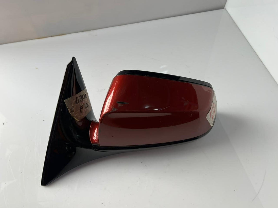 2012 BMW F12 640I, 650I LEFT Side View Mirror A046412 RED RHD