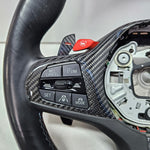 Bild in die Galerieansicht laden, 2021 BMW M3 G80 M4 G82 G83 Carbon Steering Wheel Shift Pads 9882883 OEM