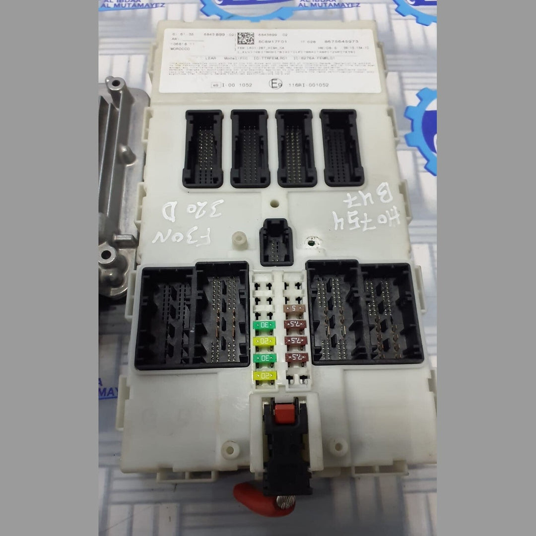 BMW  320D 2015 F30 B47  ENGINE CONTROL UNIT ECU KIT 8596362