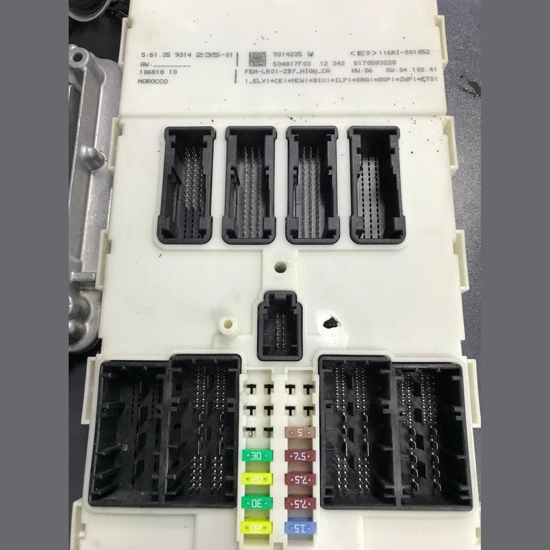 BMW 320d  N47N F30 2013 ENGINE CONTROL ECU KIT 8573259