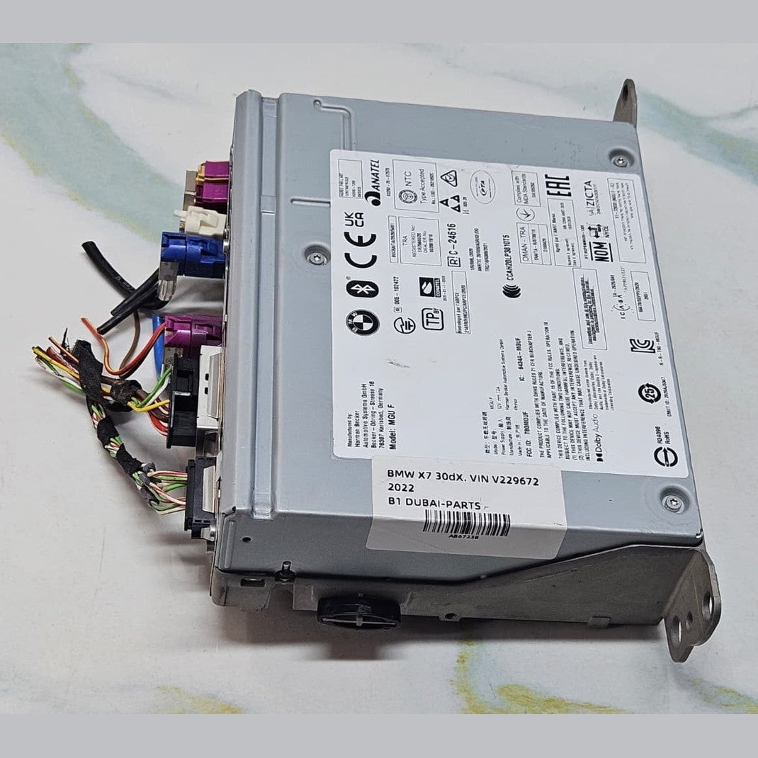 OEM G05 X5 BMW Radio Audio Navigation Control Head Unit 5A69489