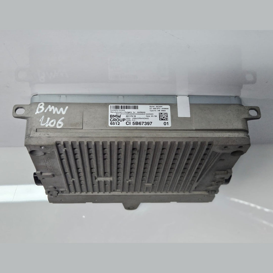 5B67397-2024 BMW X1 U11 S drive 18i Audio Head Unit Infotainment OEM
