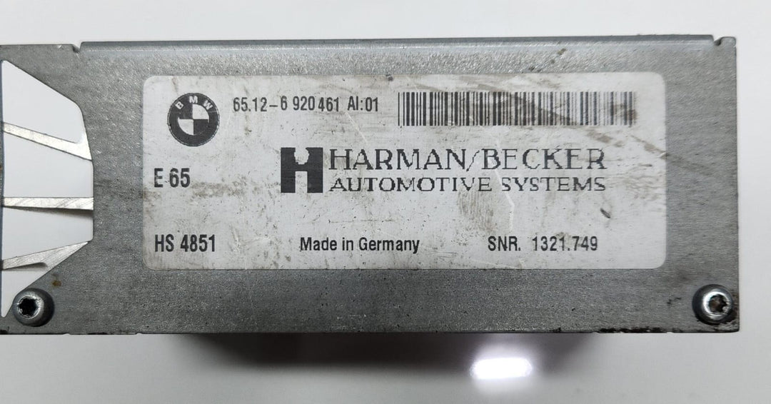 2008 BMW 528i Audio Amplifier 6920461 E60 E61 E62 E63 E64 E65 5-Series OEM