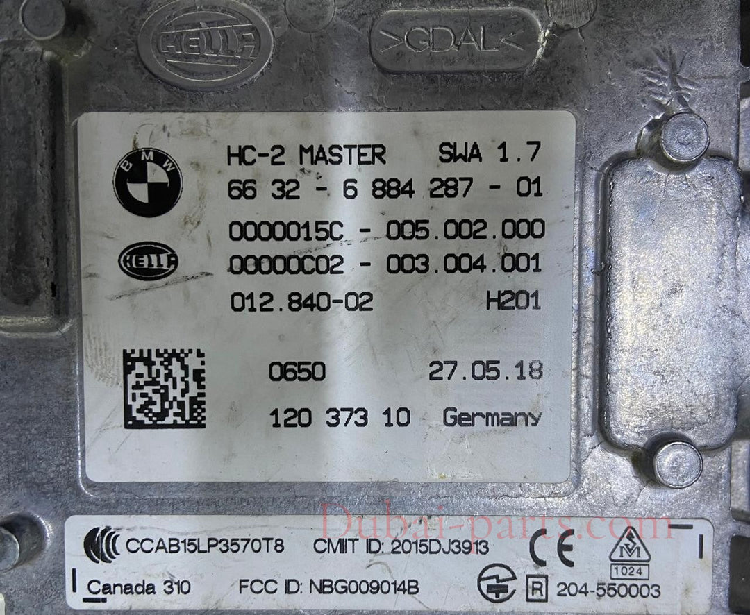 BMW F30 F31 F34 F32 F33 F36 Lane Change Warning Master LEFT 6884287 6886897
