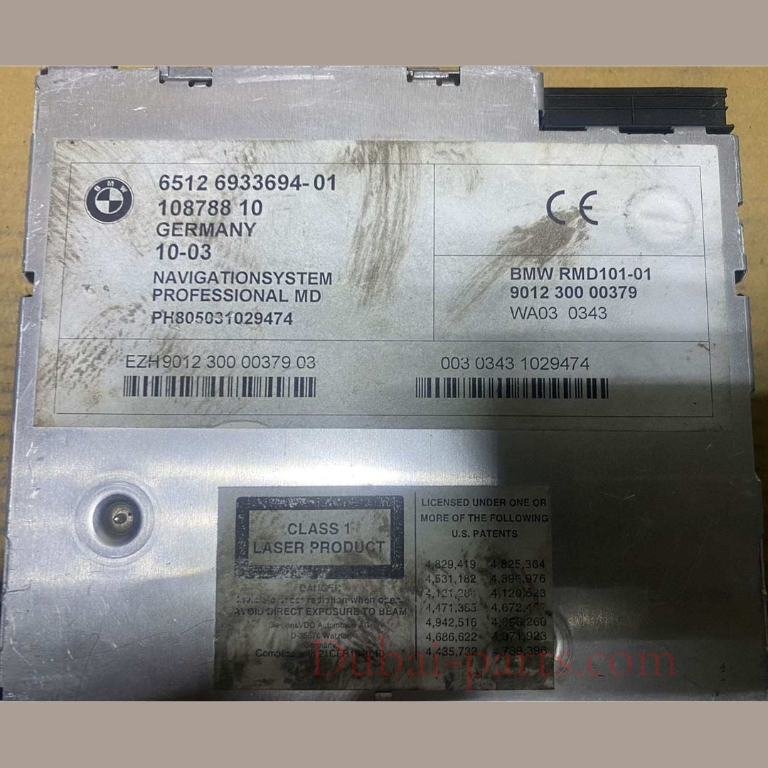 2004 BMW Z4 Navigation Head Unit 6933694 Z4 E85 E86