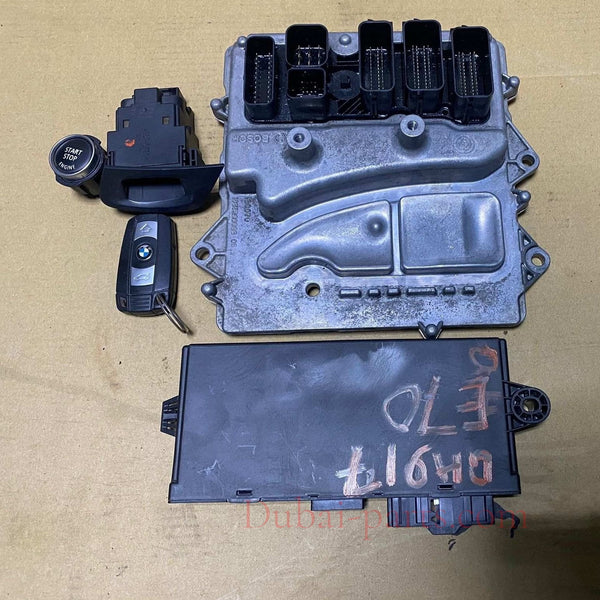  BMW Engine Control Module 2011-2014 BMW X5 E70 LCI 8606310 Ecu set