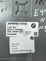 قم بتحميل الصورة إلى عارض الصور، 07-11 BMW 328i E92 N52 2.5 Engine Control Module ECU DME+CAS3+NO KEY SET 7567362