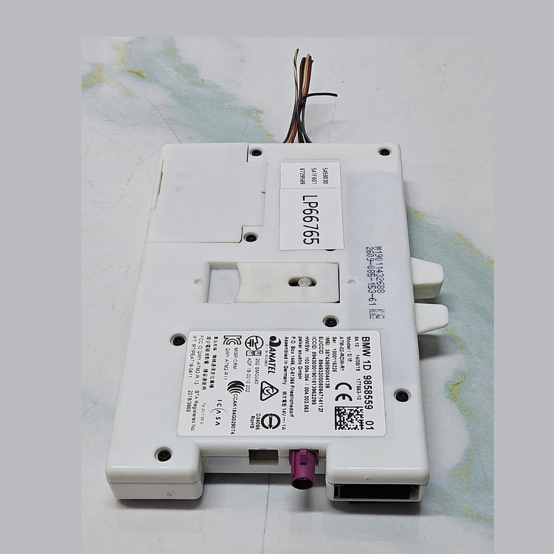 2019 BMW X5 G05 EUR RHD Telematics Control Module 9858559 OEM