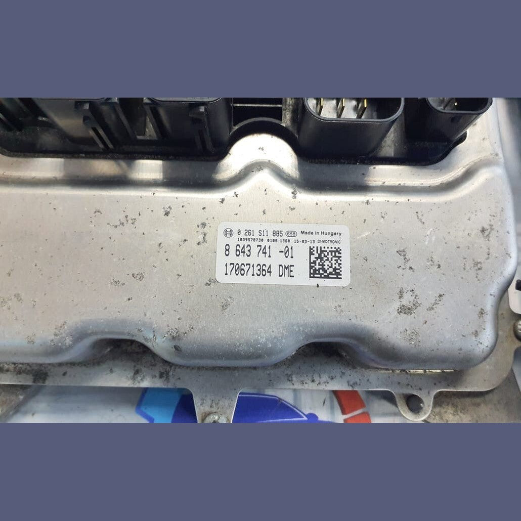 BMW  E89 Z4 PETROL N20  ENGINE CONTROL ECU DME MODULE SET 8643741