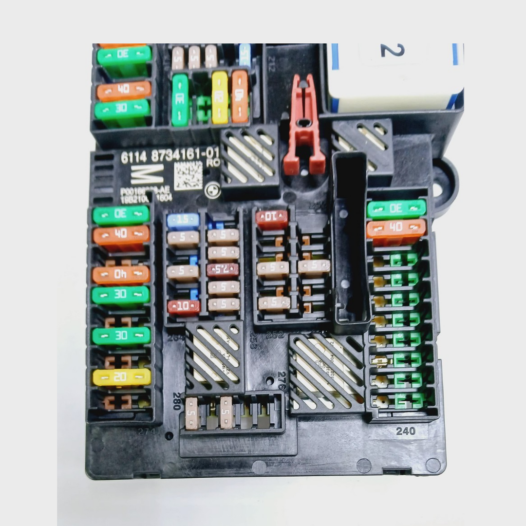 BMW 330I M340 G20 G22 POWER SUPPLY FUSE BOX CONTROL MODULE 8734161 OEM