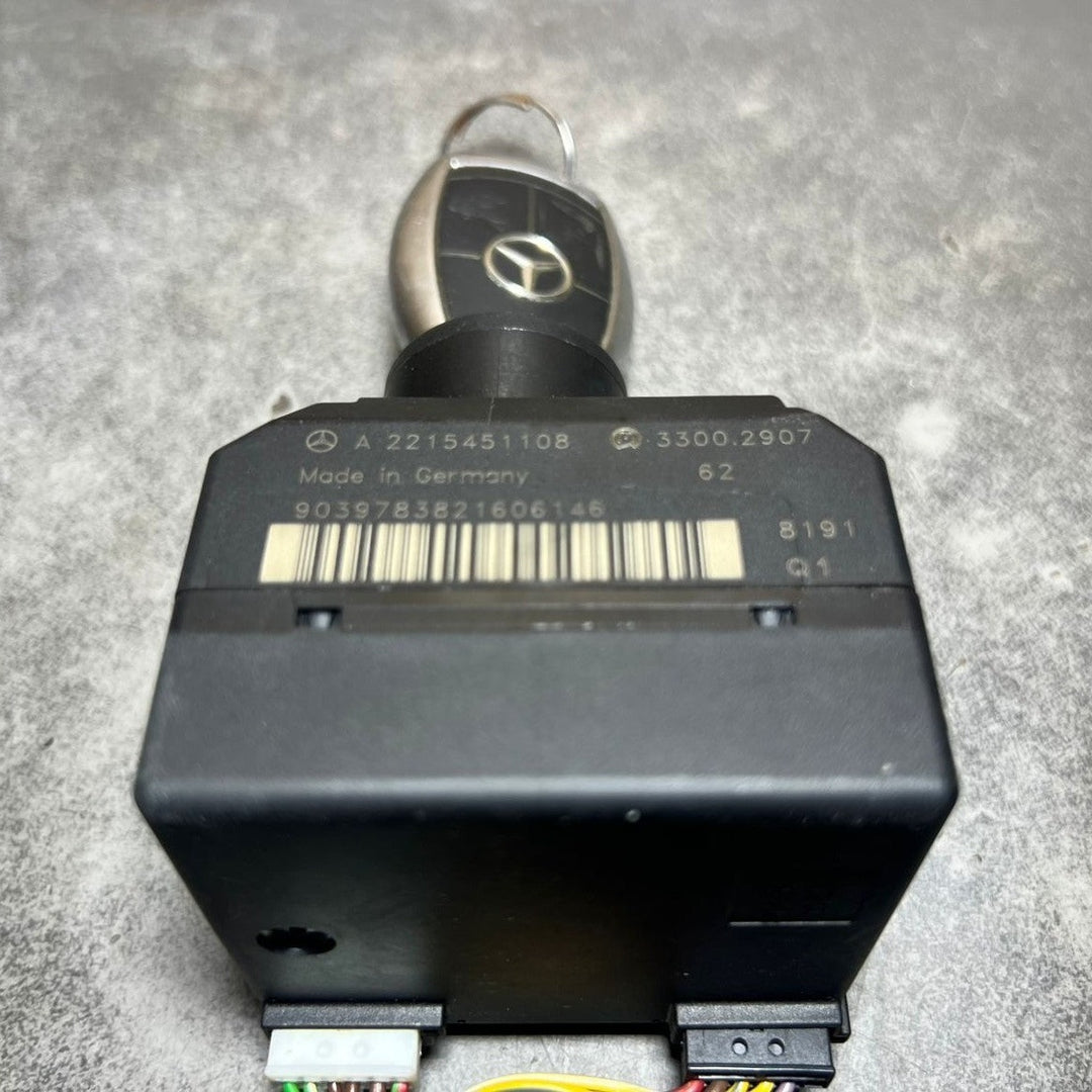 07-13 Mercedes W221 S-Class Ignition Switch Module Unit W/key A221 5451108 OEM