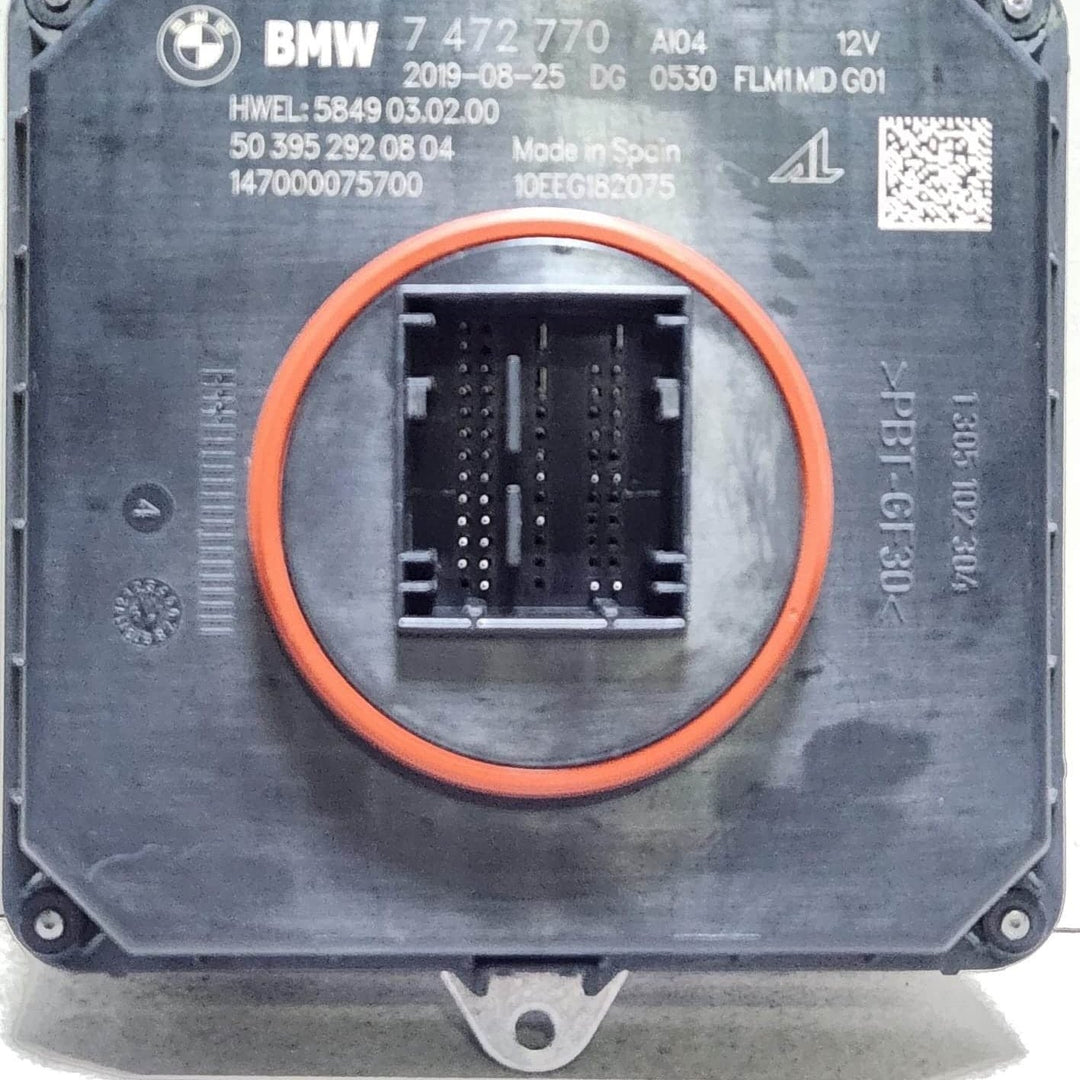7472770 BMW X3 Led Headlight Ballast Control Module X3 and X4 2018-2021 