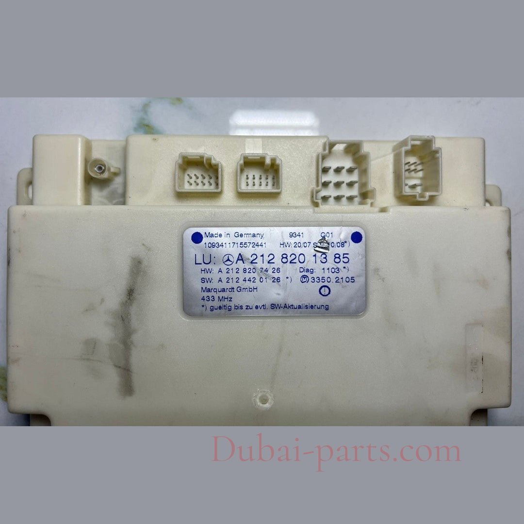2010 Mercedes-Benz E350 Keyless Go Control Module A2128201385 E350 W212