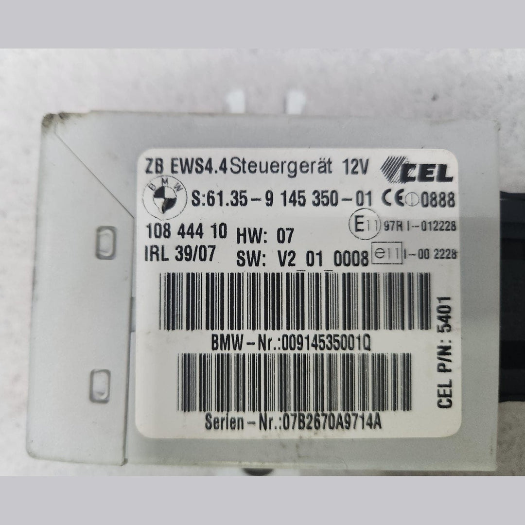 2004-2011 BMW X3 E83 Engine Control Unit 7809196  X3 E83 LCI BMW X3 2.0d ECU SET