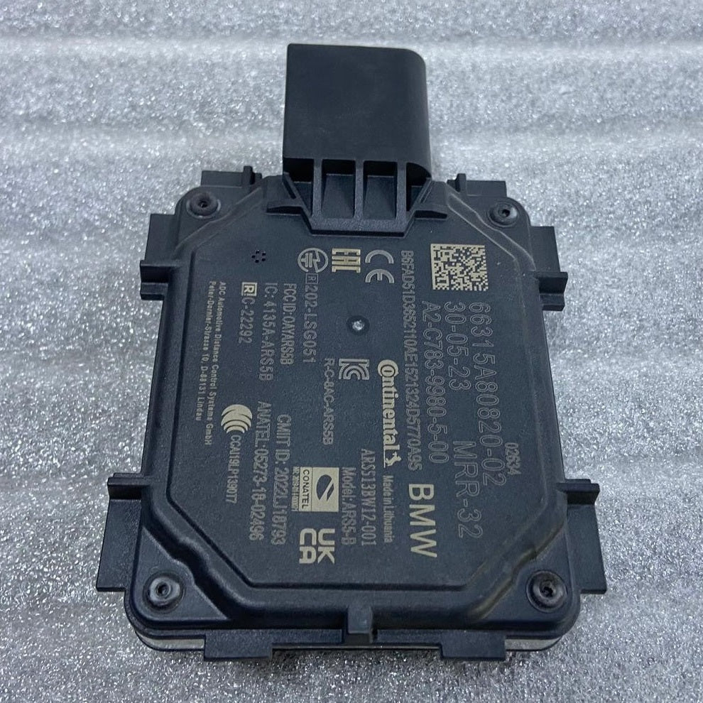 OEM BMW X1 XDRIVE iX1 U11 G60 G70 FRONT CRUISE RADAR SENSOR 5A80820 CONTINENTAL