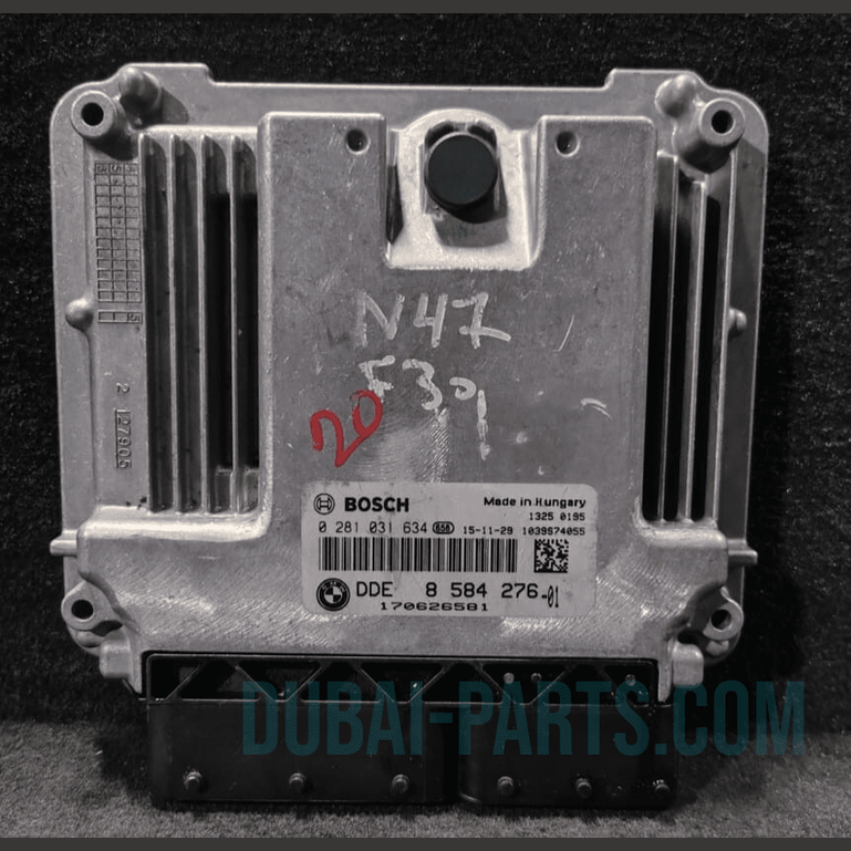 BMW AUTOMATIC F30 F31 320d N47N 163HP ENGINE CONTROL UNIT MODULE ONLY - 8584276