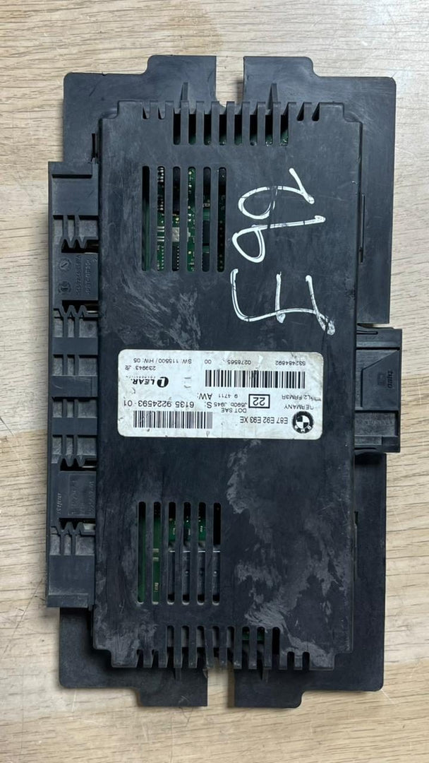 BMW Footwell Light Module Control Unit 9224593 3 Series E90 E92 E93 and X1 E84 
