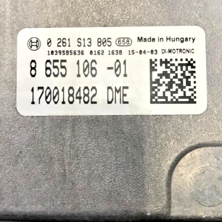 BMW 216i F45 F46 B38 ENGINE COMPUTER ECU UNIT ECM DME 8655106