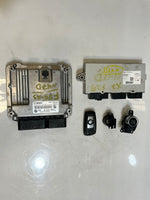 Bild in die Galerieansicht laden, BMW X3 F25 N47N Engine Control Unit Ecu COMPLETE SET DDE+CAS4+1KEY 8574092 
