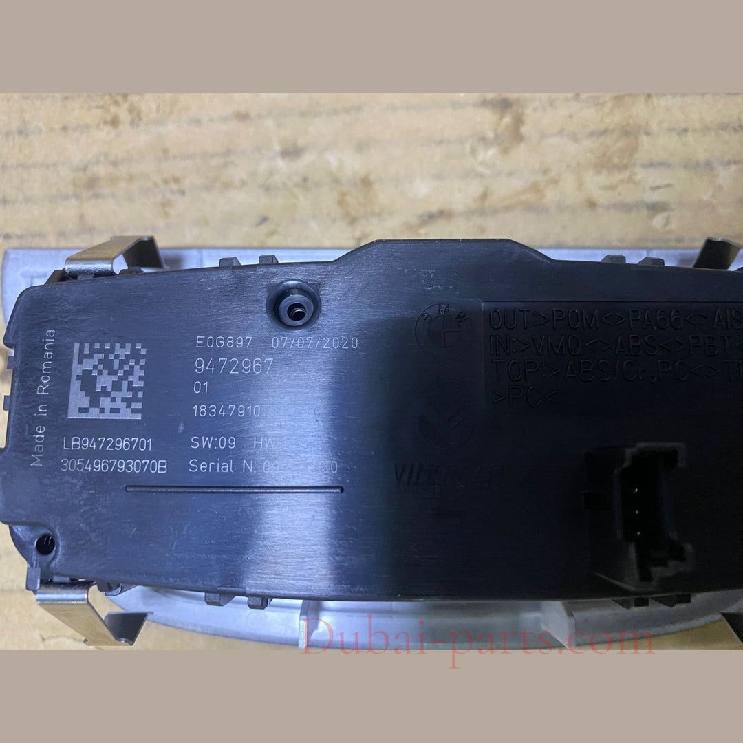 2017-2023 BMW 530i Headlight Control Switch 9472967 530i, 540i, M5, M550i xDrive